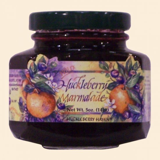 Wild Huckleberry Marmalade 5 oz. - Click Image to Close