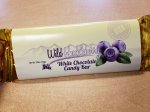 Huckleberry White Chocolate Candy Bar, 4.75 oz.