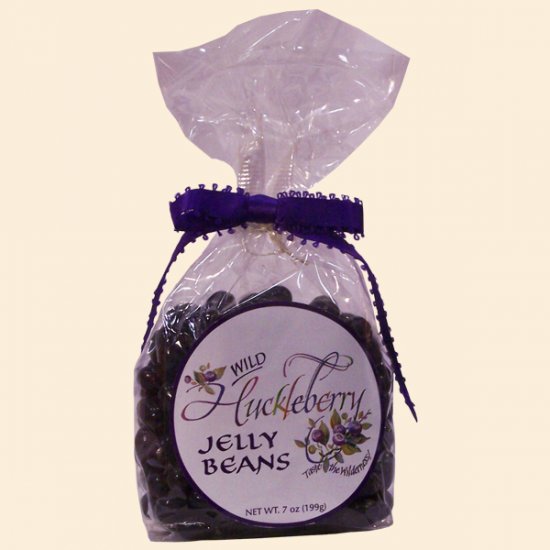 Wild Huckleberry Jelly Beans 7 oz. - Click Image to Close