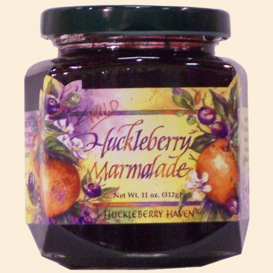 Wild Huckleberry Marmalade 11 oz. - Click Image to Close