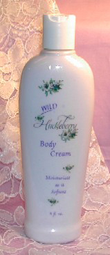 Wild Huckleberry Body Cream 9 oz. - Click Image to Close